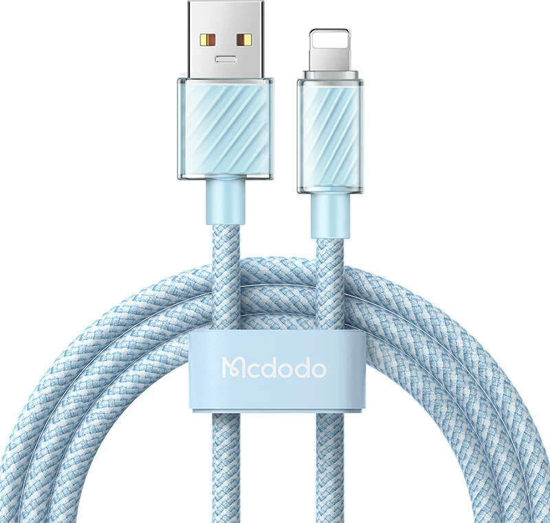 Kabllo USB-A në Lightning Mcdodo CA-3641, 1.2m, kaltër