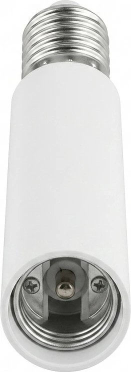 Adapter soketi Synergy21 E40 në E40, zgjatues i gjatë, i bardhë