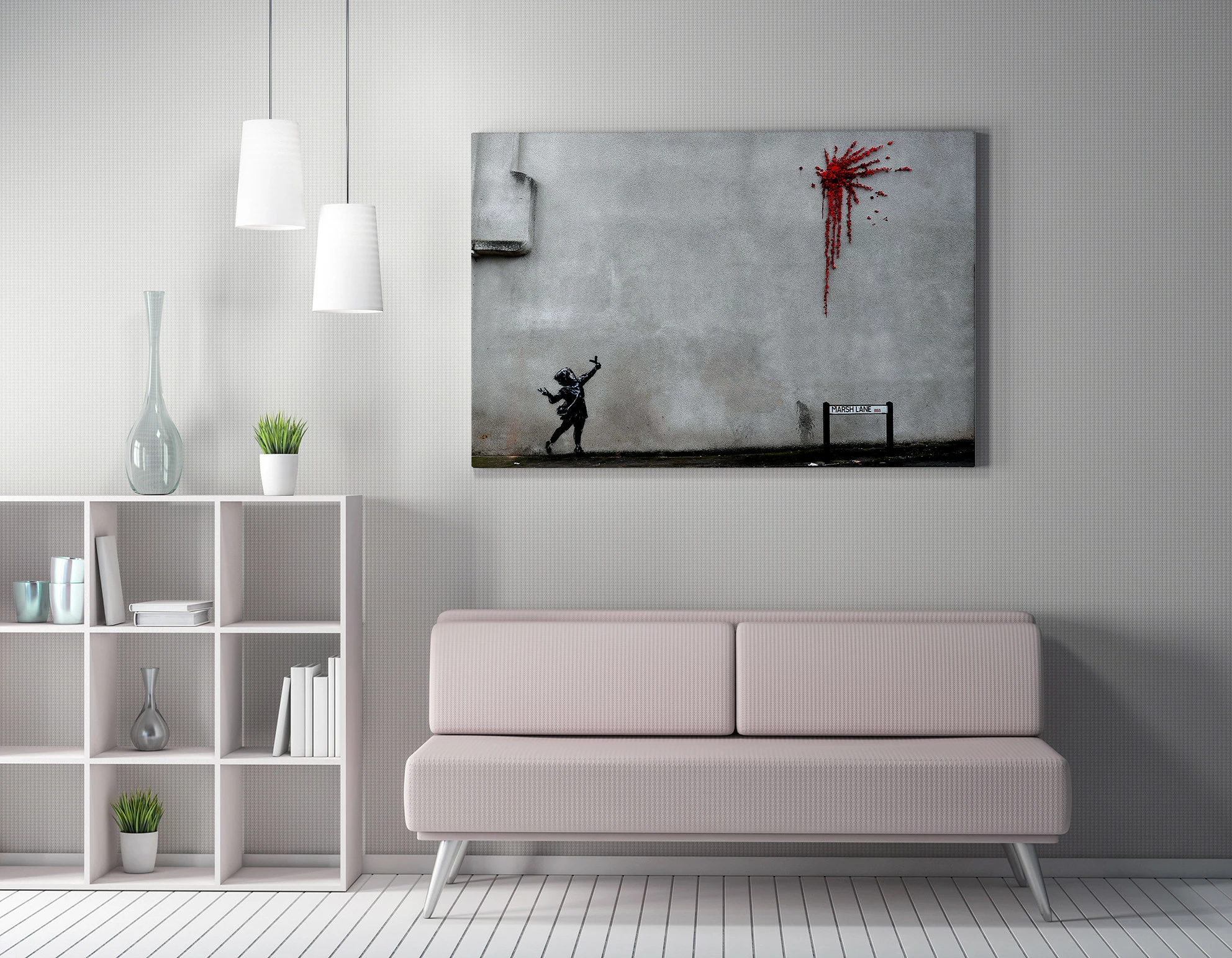 Pikturë dekorative në kanavacë Wallity, WY28, 70x100cm