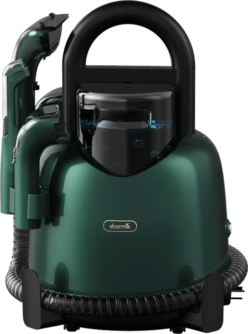 Fshesë me avull dhe larje Deerma DEM-BY700, 1650W, 1.6L ujë i pastër, 1.4L ujë i ndotur, e gjelbër, set aksesorësh