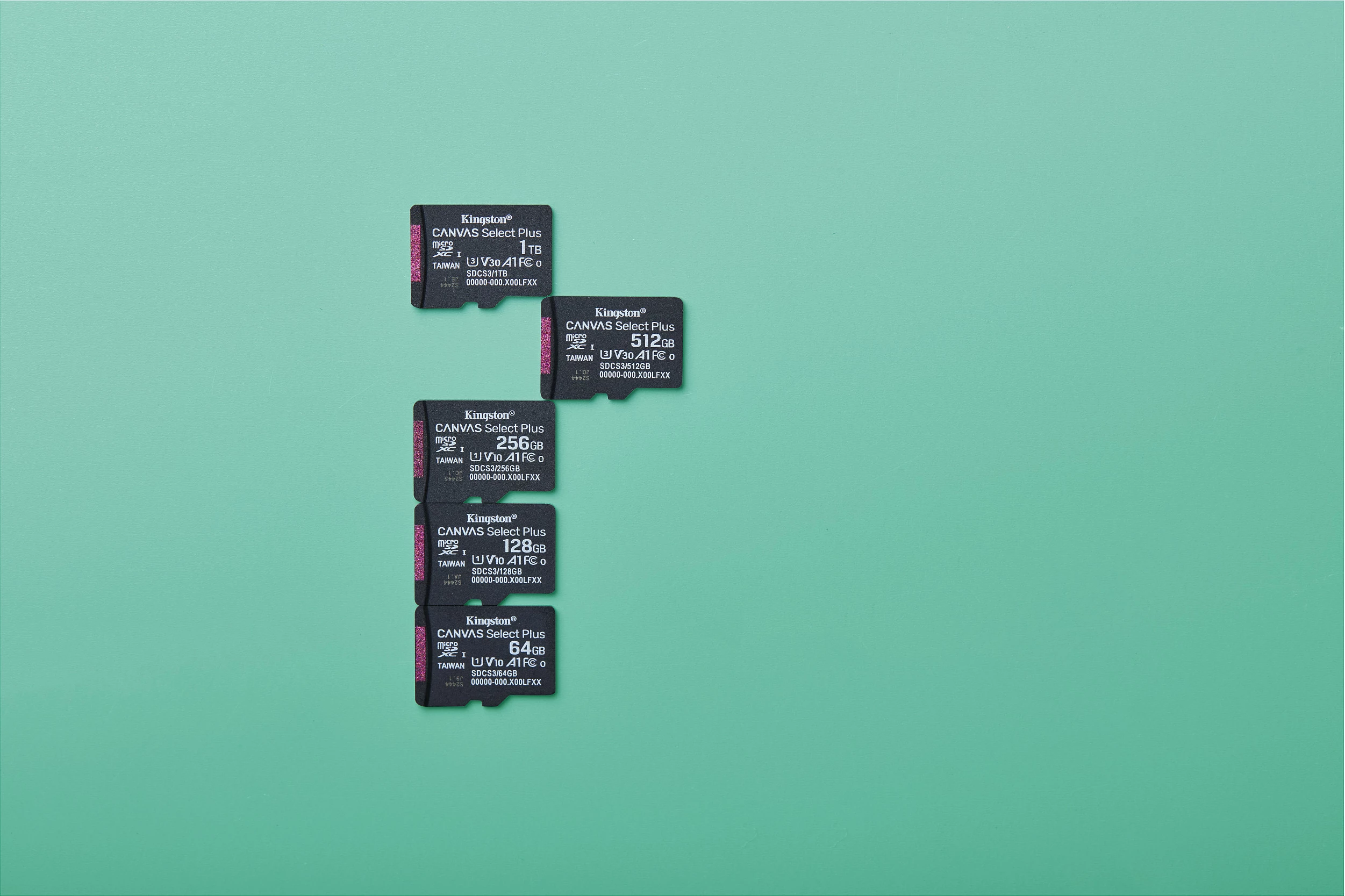 Kartelë memorie microSDXC Kingston Canvas Select Plus SDCS3/64GB, 64GB, UHS-I U1, A1, 100MB/s, e zezë