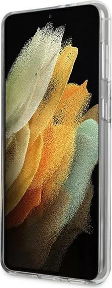 Mbështjellës Guess GUHCS21MPCUGLSBL për Samsung Galaxy S21+, Glitter Gradient, Blu