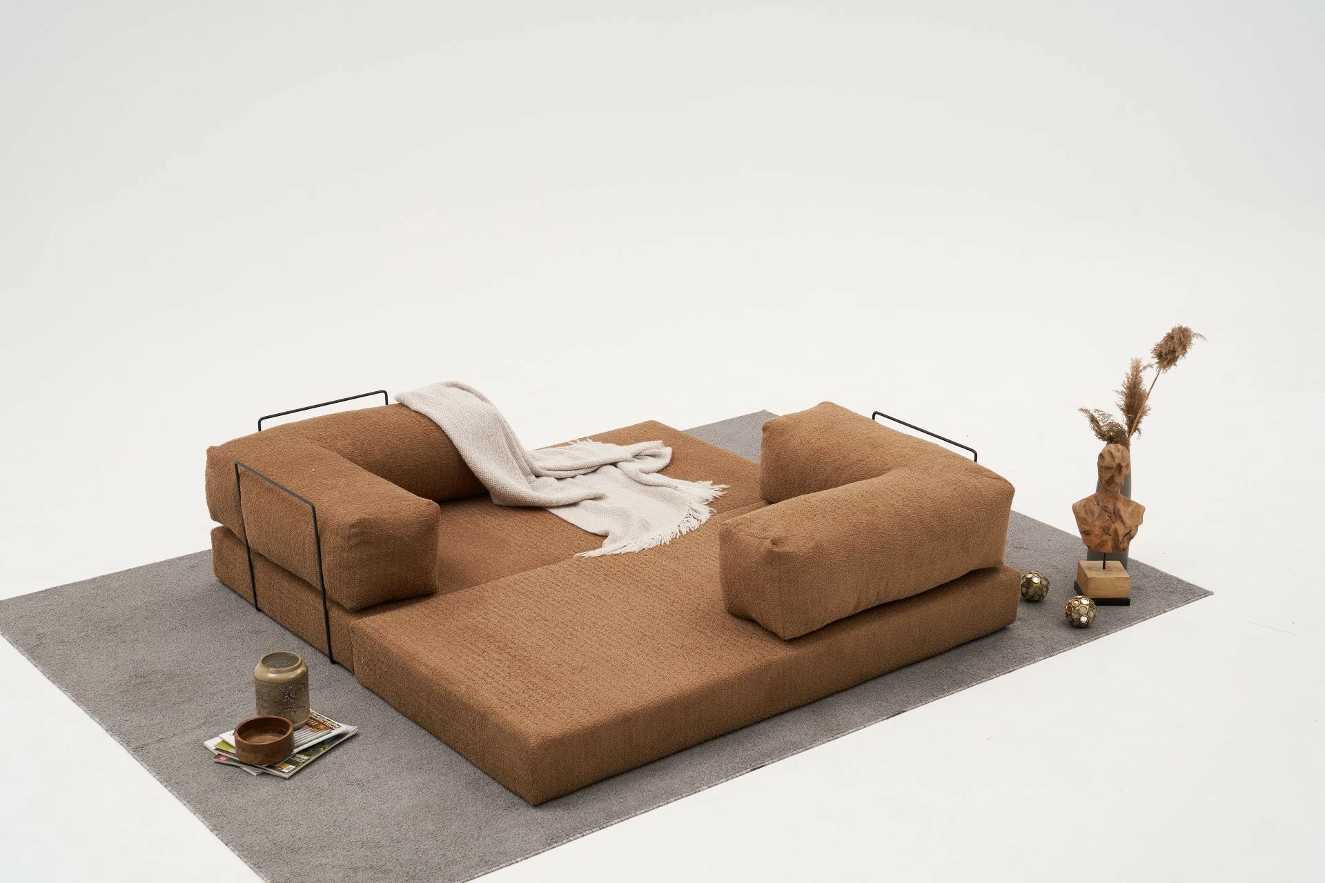 Divan treshe Atelier del Sofa, Comfort, kafe v2