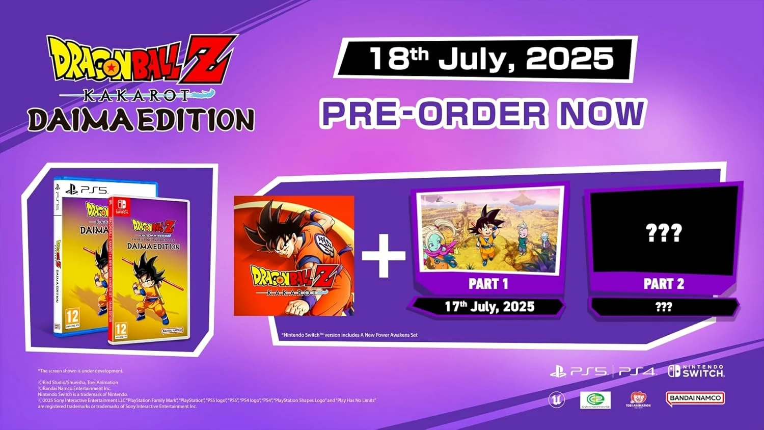 Lojë PS5 Bandai Namco Dragon Ball Z: Kakarot Daima Edition PEGI 12