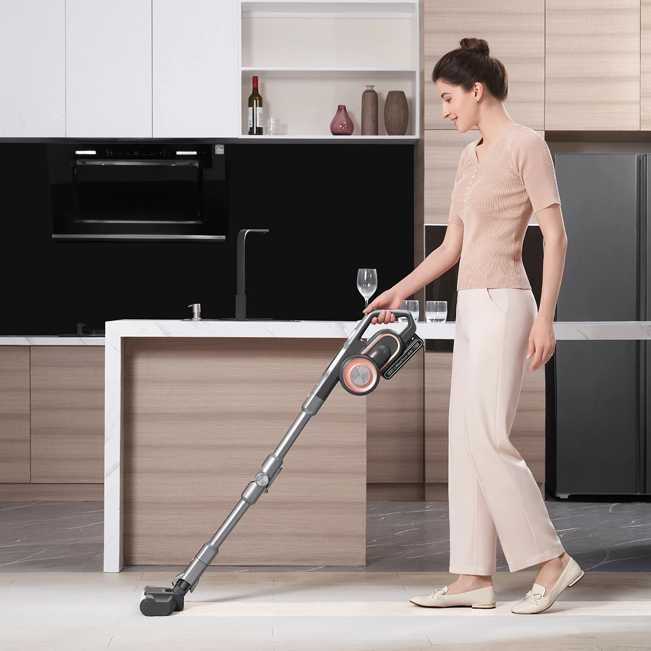 Fshesë me korrent pa kabllo JIMMY H10 Pro, 0.6L, 245 AW, Silver/Gri