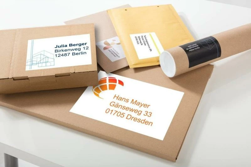 Etiketa, Avery Zweckform, 3655, A4 210 x 148 mm, për printerë inkjet/laser dhe kopjues, ngjitje e përhershme, e bardhë, set 100 fletë