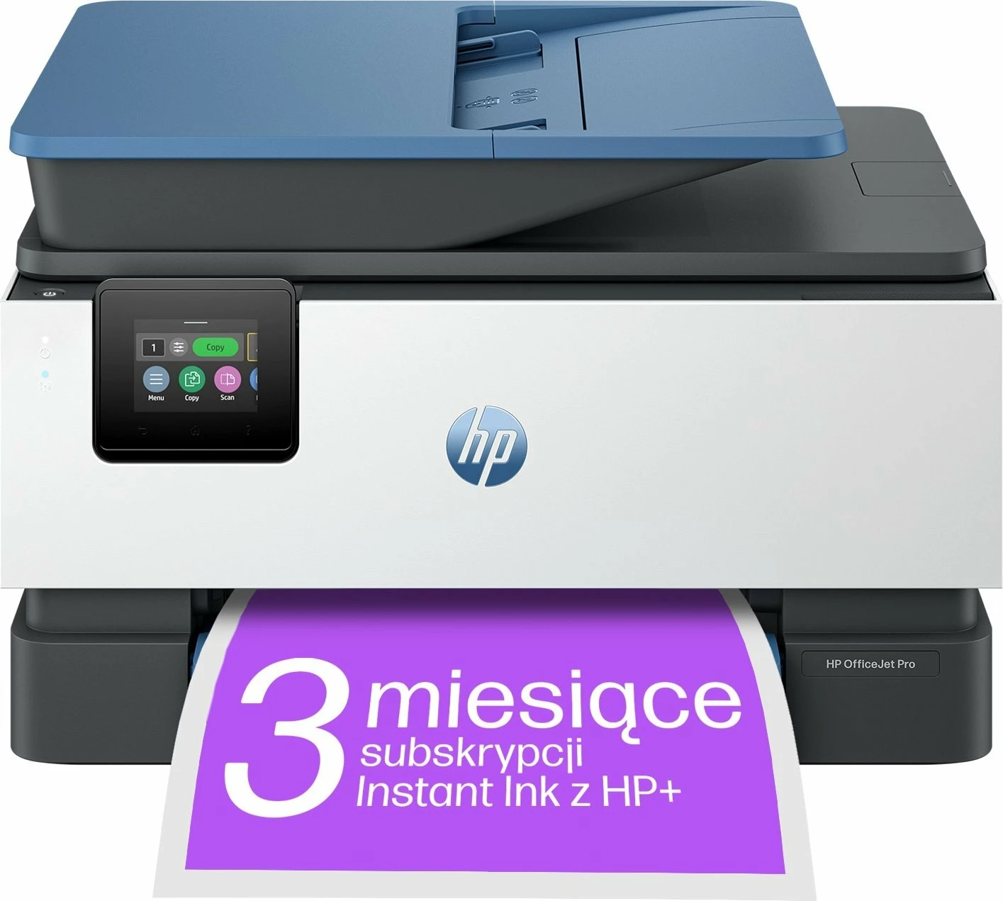 Printer multifunksional inkjet HP OfficeJet Pro 9125e (403X5B), A4, Wi‑Fi/Ethernet/USB, duplex print/scan, ADF, 512 MB, bardhë/gri