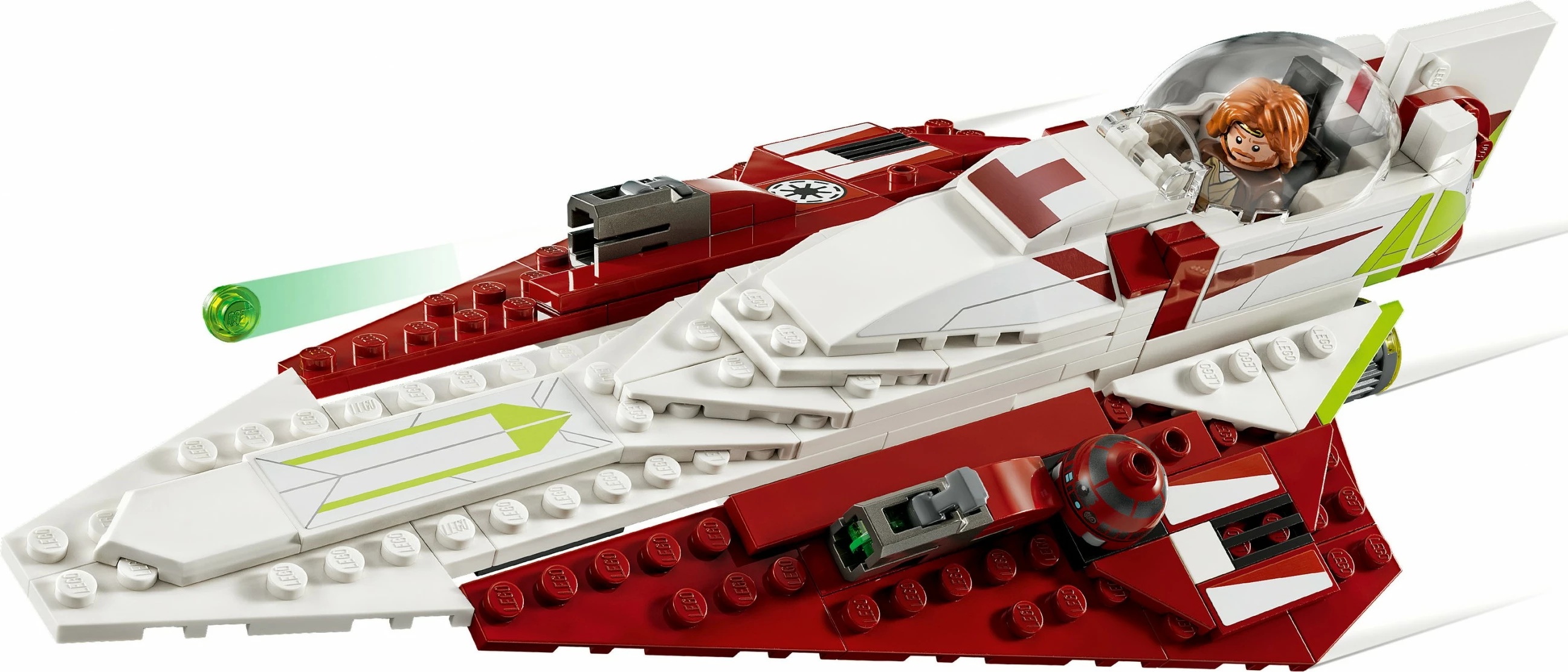 Set ndërtimi LEGO Star Wars Obi-Wan Kenobi Jedi Starfighter 282 pjesë shumëngjyrëshe