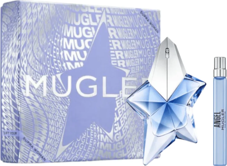 Set Eau de Parfum Mugler Angel, 50 ml & 10 ml