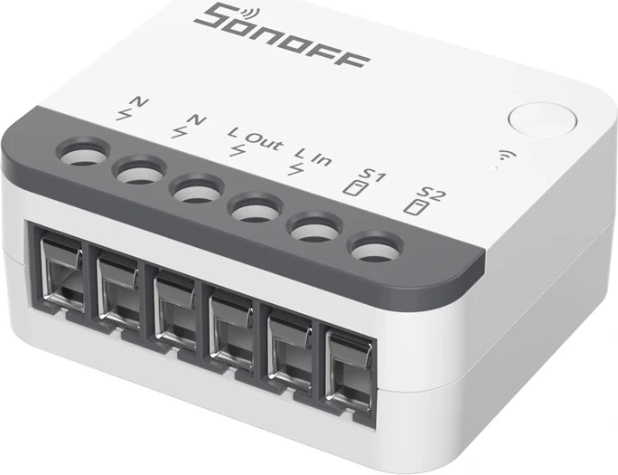 Switch i mençur Sonoff ZBMINIR2, ZigBee 3.0, i bardhë