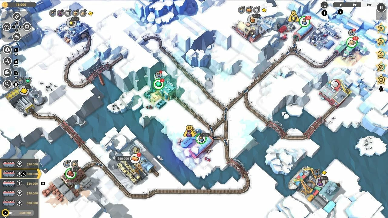 Lojë për Nintendo Switch Numskull Games Train Valley Collection Deluxe Edition, 2-në-1 (Train Valley 1 + Train Valley 2), me DLC + dioramë 3D letre + set hekurudhe 4 pjesë