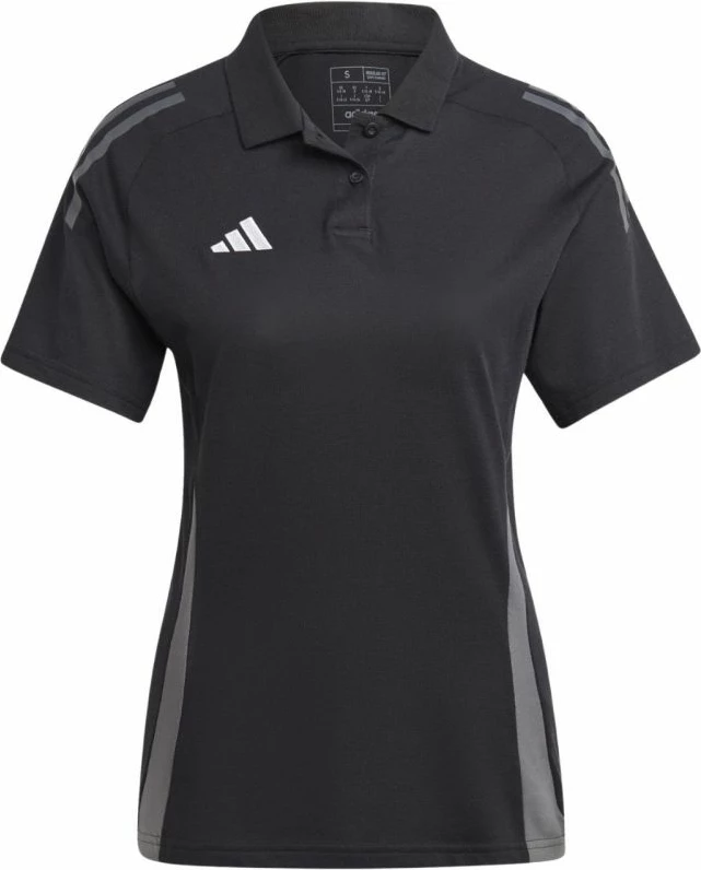 Maicë polo për femra adidas, e zezë