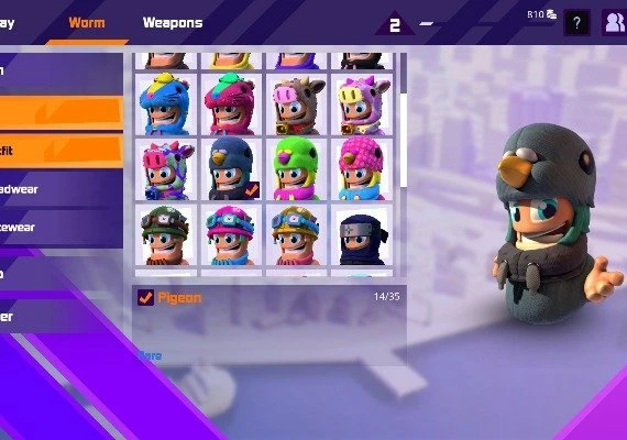 Worms Rumble - Legends Pack DLC Global