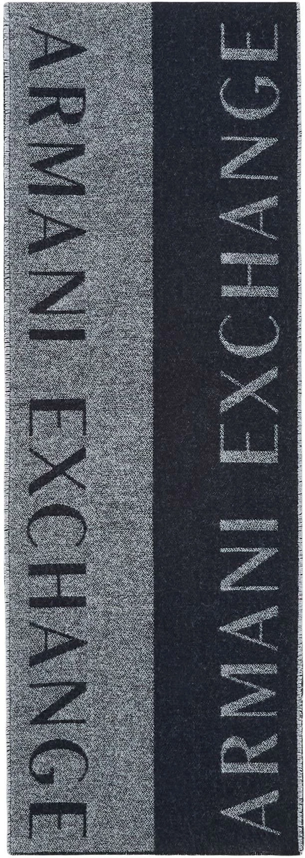 Shall për meshkuj Armani Exchange XM001715 AF17471, gri-blu