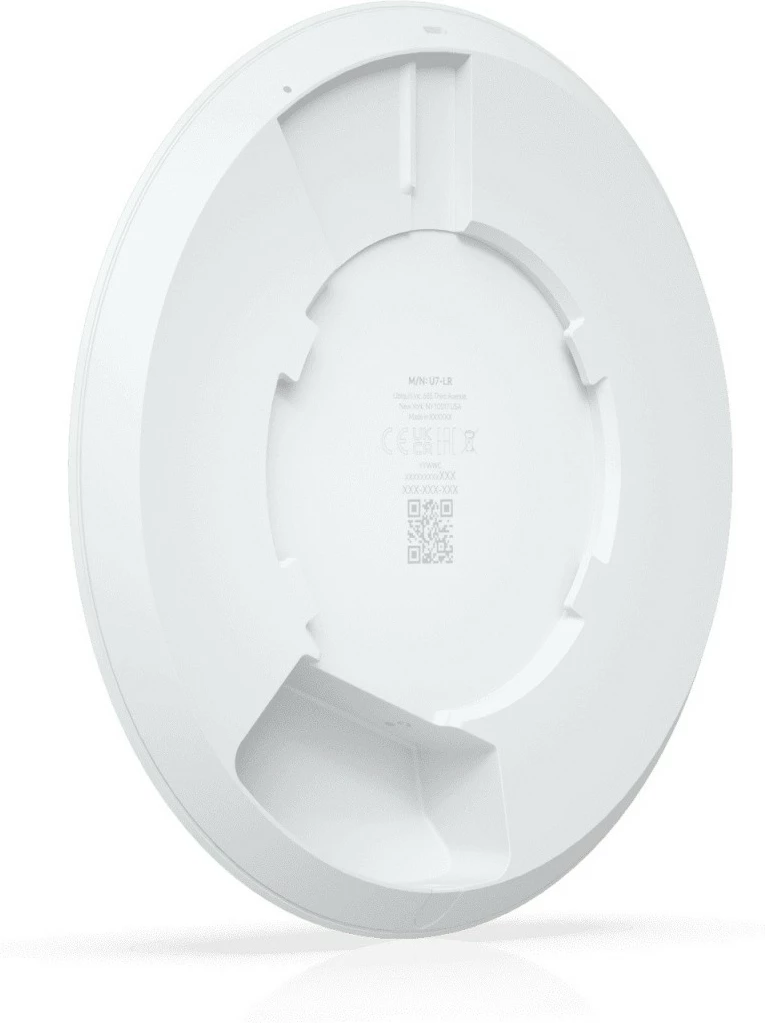 Access Point UBIQUITI U7-LR, WiFi 7, 7300 Mbit/s, i bardhë, PoE