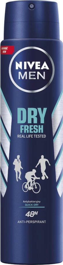 Deodorant sprej për meshkuj Nivea Dry Fresh 250ml