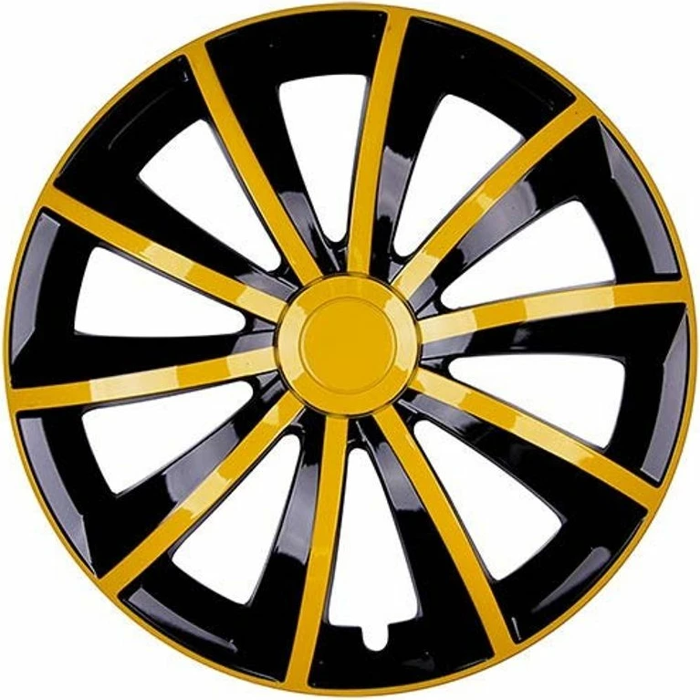 Rrotkapne Set 15" Mika Color Yellow-black
