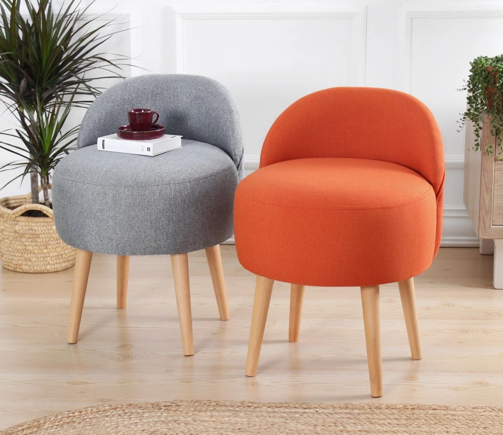 Puf Atelier del Sofa, Corvile, ngjyrë gri