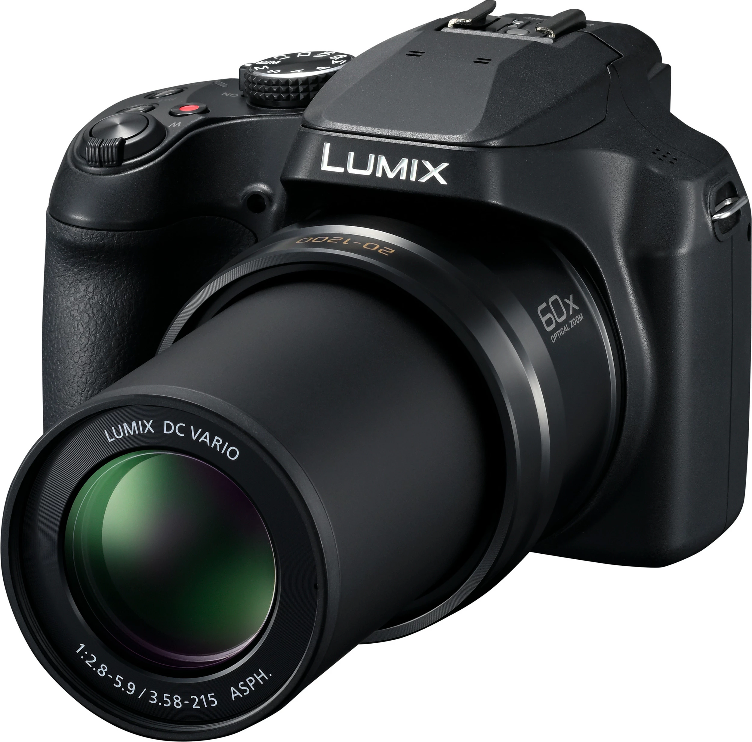 Aparat fotografik bridge Panasonic Lumix FZ82D, 18.1MP, zoom 60x, 4K, i zi 5