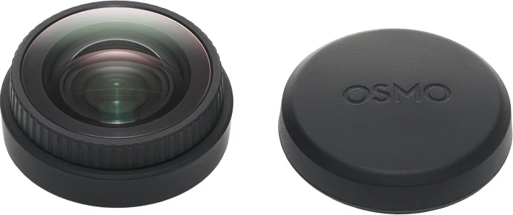 Lente ultra-gjerë këndi për kamera aksion DJI Osmo Action FOV Boost, për Osmo Action 4/5, e zezë