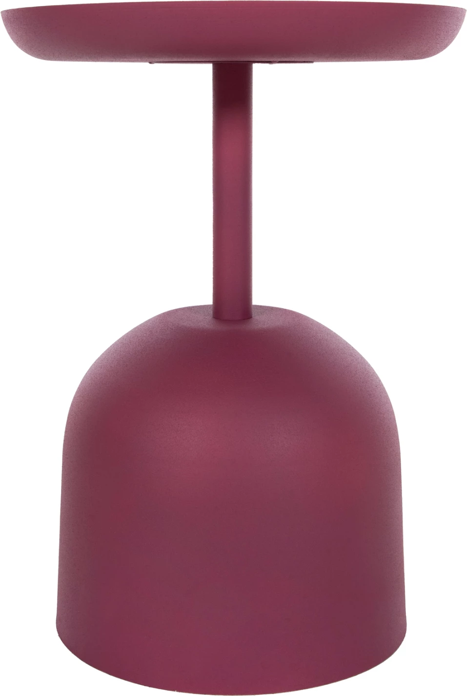 Tavolinë anësore e rrumbullakët DELBEL FH4262.06 metalike në ngjyrë rozë Φ36x49Hcm