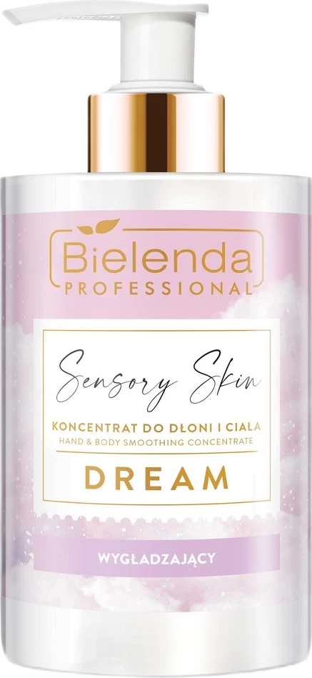 Losion për duar dhe trup Bielenda Professional Sensory Skin Smoothing Concentrate Dream për femra, 300ml