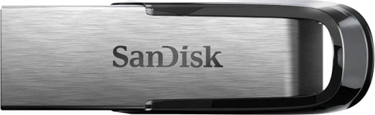 USB SanDisk Ultra Flair 3.0, 64GB, argjend/ i zi 