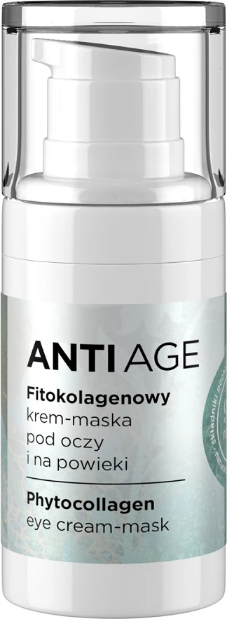 Krem dhe maskë për sy për femra Clochee Simply Nature Collagen, 15ml