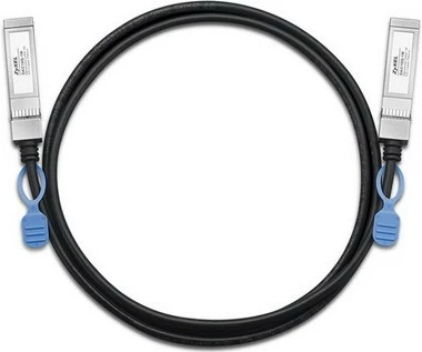 kabllo Zyxel DAC10G-1M-ZZ0103F SFP+ në të dy anët 10Gbps 1m e zezë