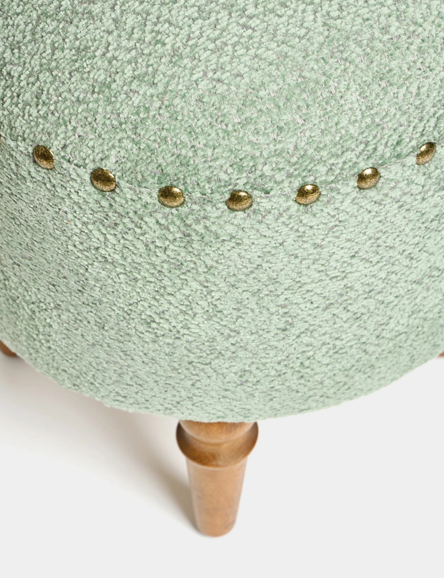 Tufet Saga, ngjyrë matcha dhe arr, Atelier del Sofa