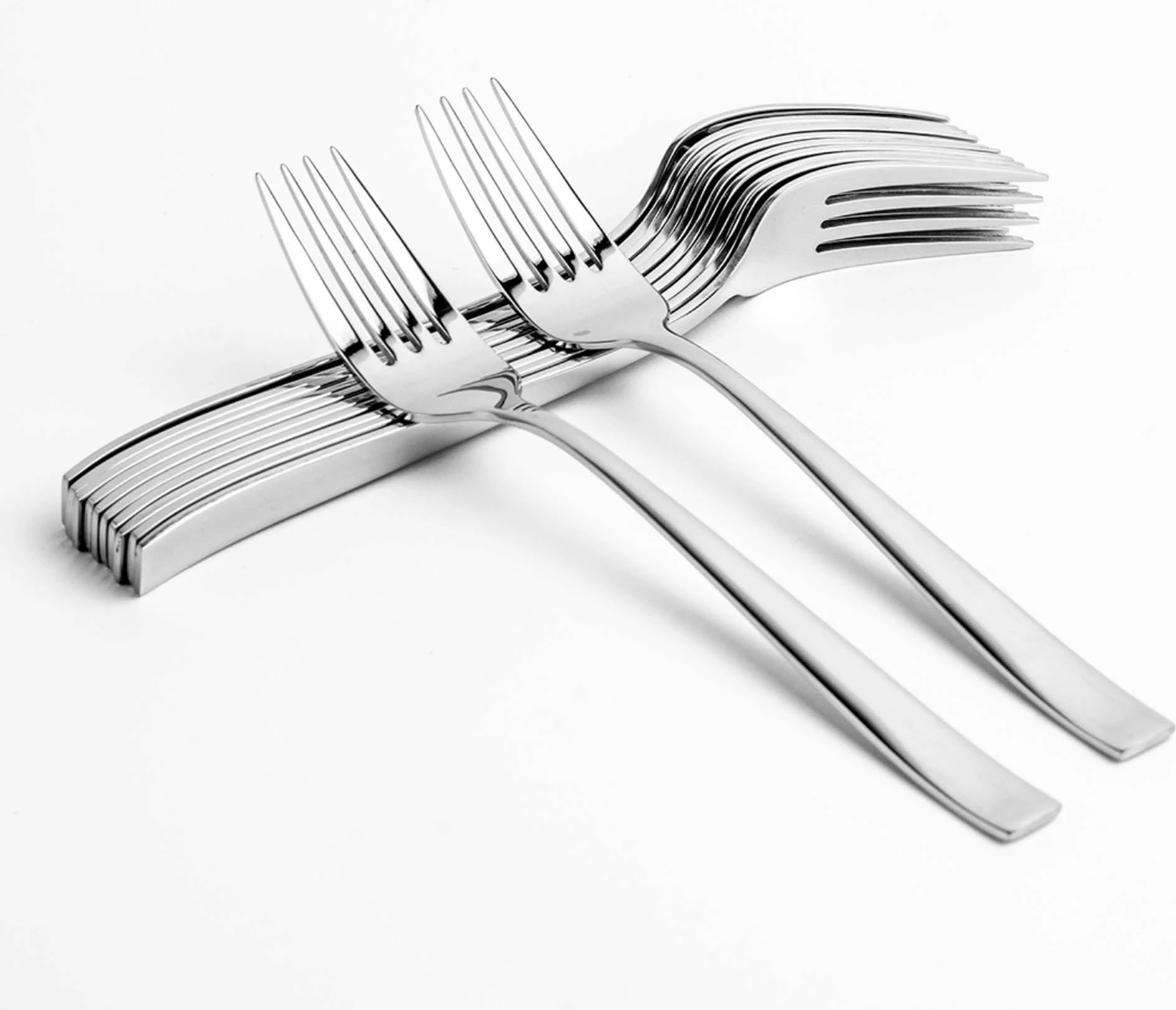 Pirun për ëmbëlsirë OVE Garda 185 mm, çelik inox 18/10, argjend, set 12 copë