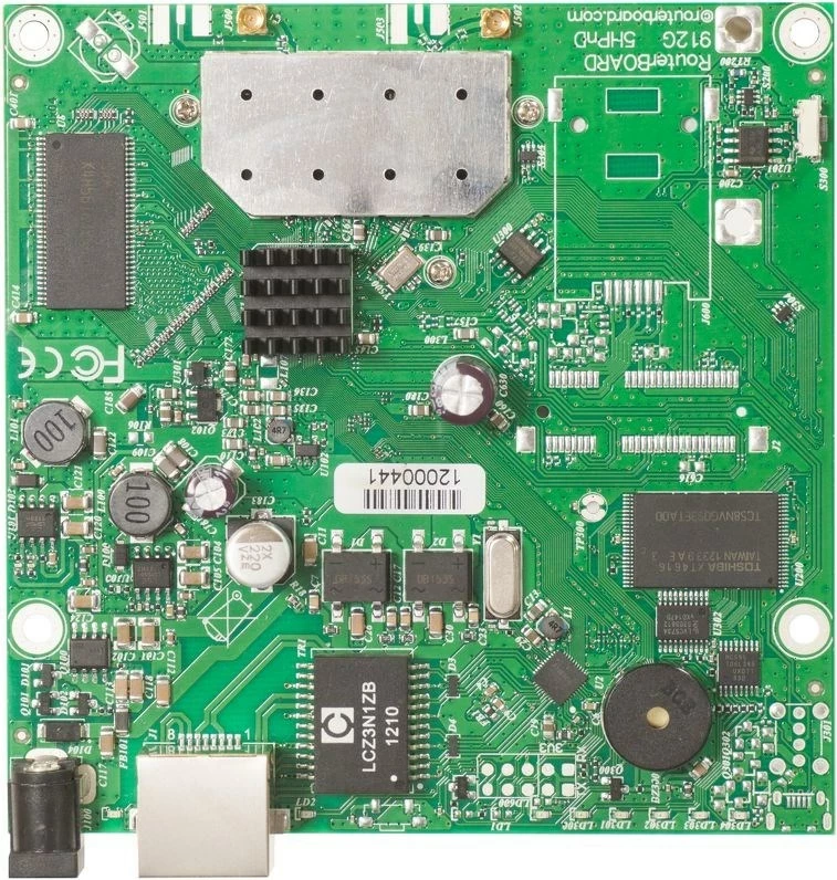 Pllakë amë MikroTik RB911G-5HPnD, për pajisje rrjeti