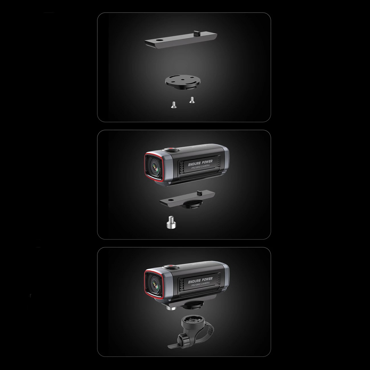 Kamerë aksioni AKEEYO 710 Lite FullHD 1080p, WiFi, IP66, bateri 1800mAh, USB-C, për biçikletë/moto, e zezë