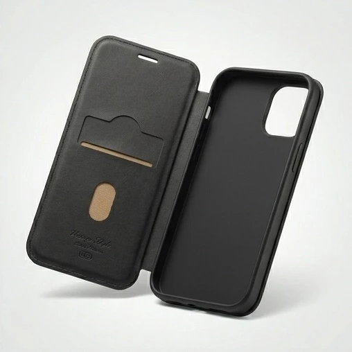 Mbrojtëse Portofol Klasike HDCi për iPhone 15 & 16 Pro Max
