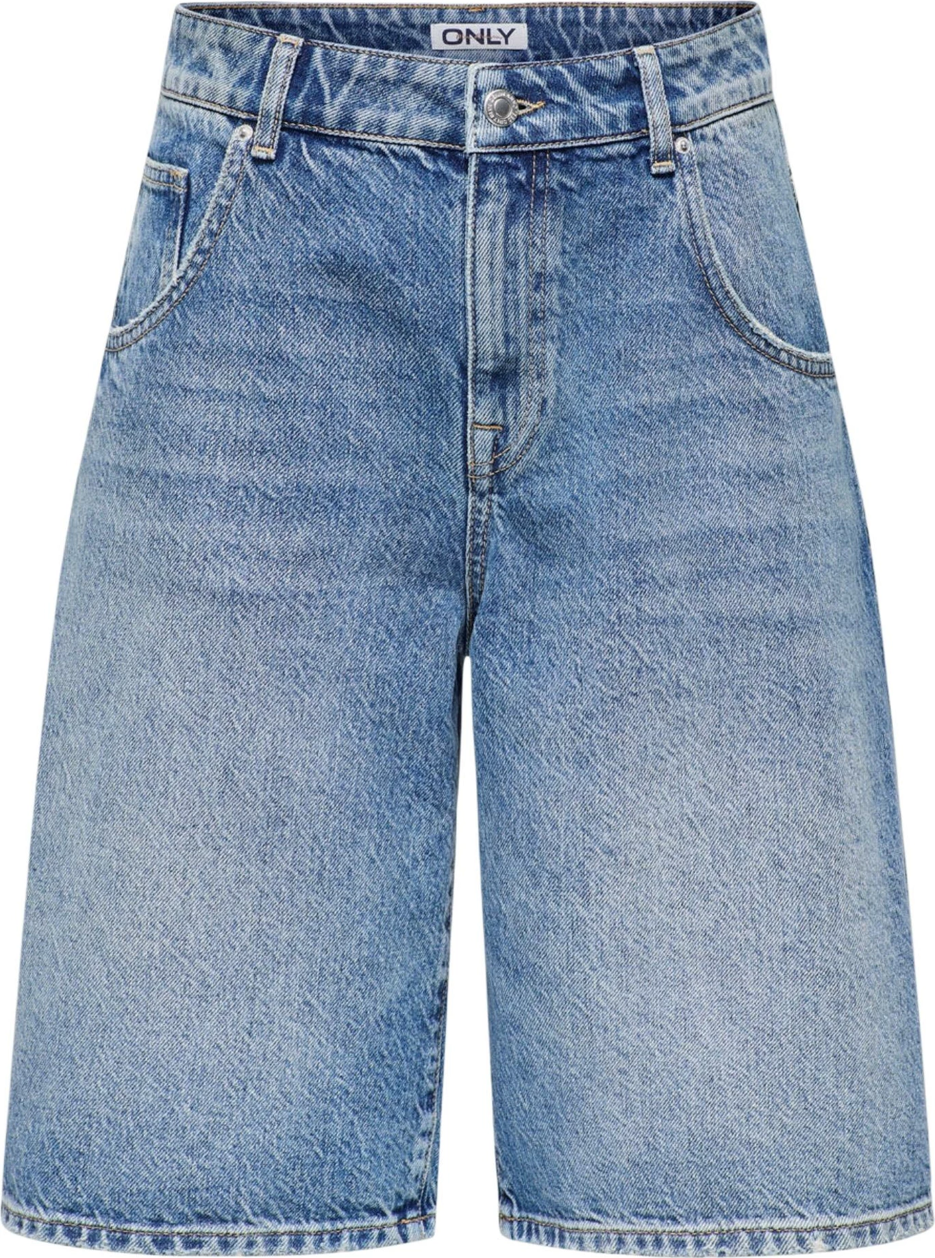 Shorce për femra Only Onlmate Reg Baggy Long Shorts Dnm Noos 15340976, denim [Madhësia: M]