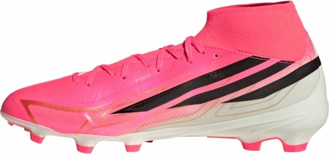 Atlete futbolli adidas F50 Hyperfast League Mid FG KJ6714, rozë [Madhësia: 42 2/3]