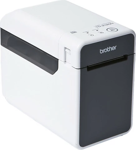 Printer etiketash Brother TD-2125NWB, termal direkt, 203 DPI, Wi‑Fi/Bluetooth/Ethernet, bardh e zi