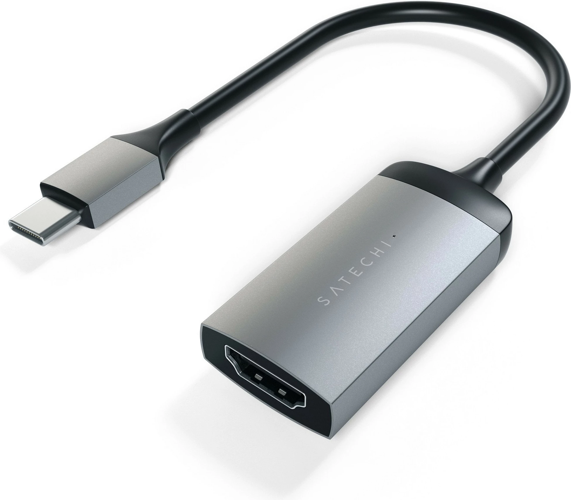 Adapter USB-C në HDMI Satechi ST-TC4KHAM, 4K, gri hapësinor