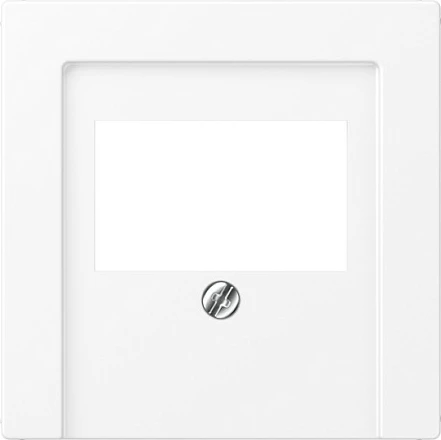 Kornizë/panel mbulues Jung A569BFPLTWWM, plastikë, pa vida, e bardhë