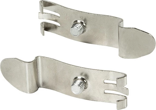 Kllapa montimi DIN shinë LogiLink, çelik inox, 2 copë, argjendtë