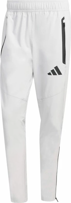 Pantallona sportive për meshkuj adidas Tiro 26 Travel, gri e çelët