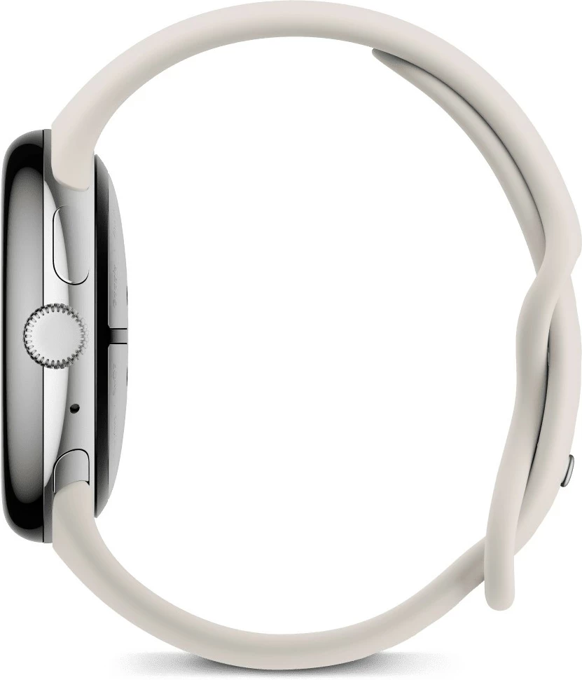 Smartwatch Google Pixel Watch 3, AMOLED, 32 GB, Wi-Fi, GPS, Polished Silver