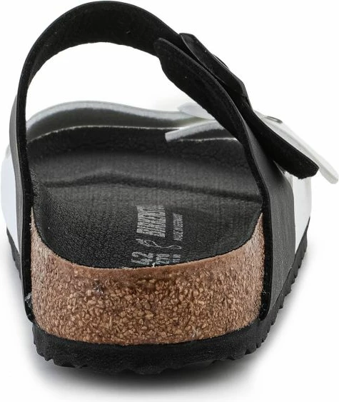 Atlete të brendshme Birkenstock Arizona Split për meshkuj dhe femra, të zeza dhe të bardha