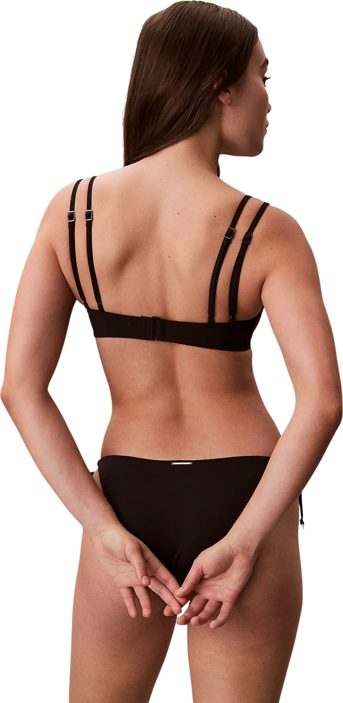 Braletë bikini për femra Calvin Klein Jeans LV00Q61121, e zezë [Madhësia: M]