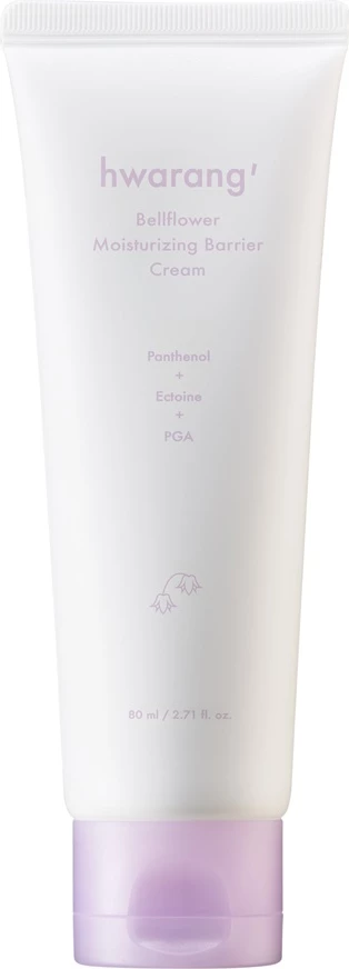 Krem hidratues për fytyrë Hwarang' Bellflower Moisturizing Barrier Cream për femra, 80ml