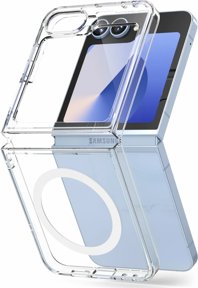 Mbështjellës Ringke Fusion MagSafe për Samsung Galaxy Z Flip 6, Transparent