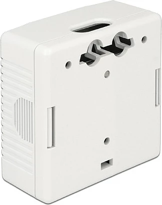 Prizë rrjeti DeLOCK 86197, 2x RJ-45, montim sipërfaqësor, e bardhë