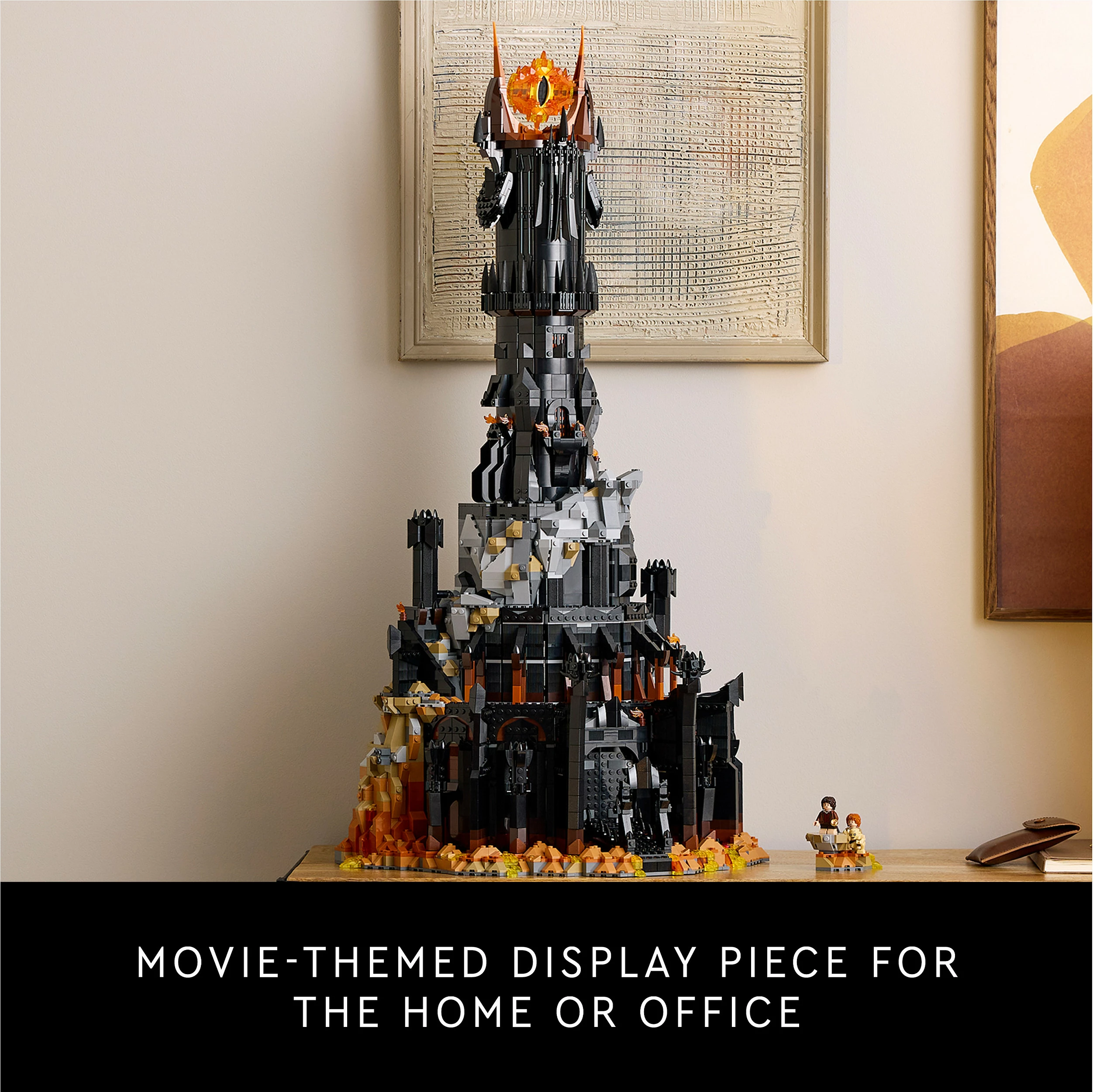 Set ndërtimi LEGO Icons The Lord of the Rings 10333 Barad-dûr, 5471 copë, 18+, shumëngjyrësh