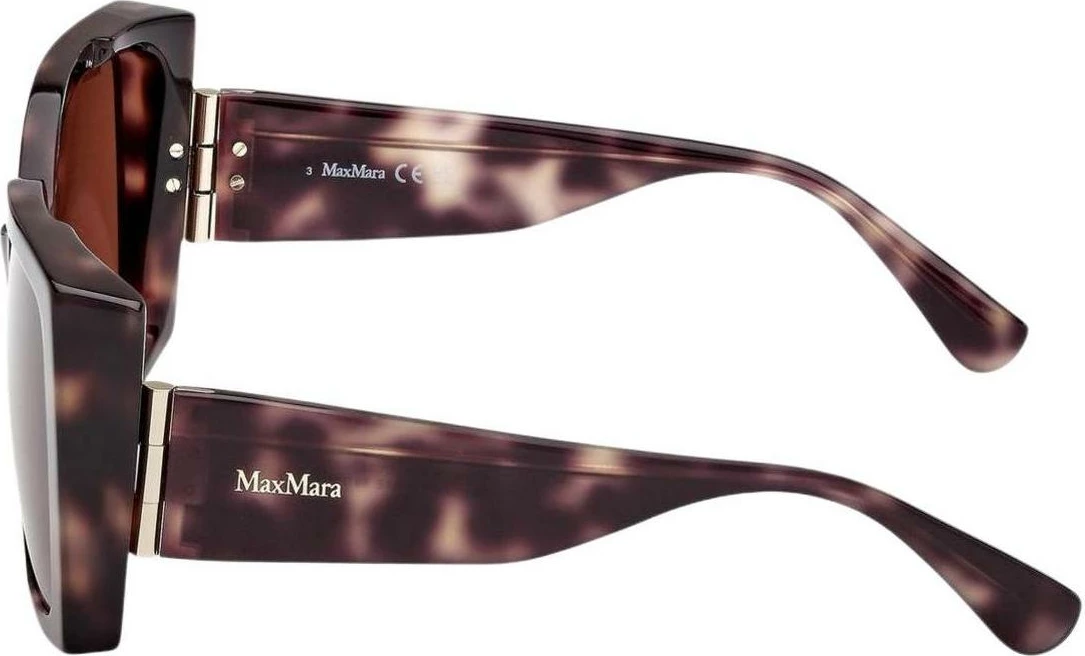 Syze dielli për femra Max Mara HINGE MM0131 55E, havana [Madhësia: 56]