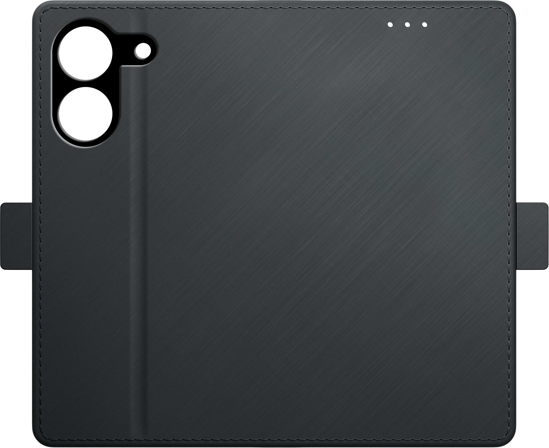 Mbështjellës wallet 3mk Wallet Case për Xiaomi Poco X8 Pro, xhepa për 3 karta, mbyllje magnetike, funksion stand, i zi, në kuti